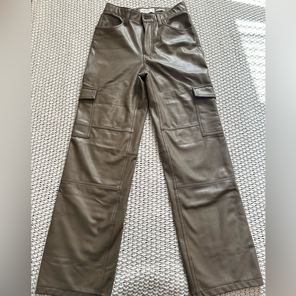 Cargo Leather Pants - Picture 3 of 5